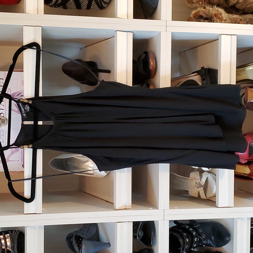 Black Halter blouse